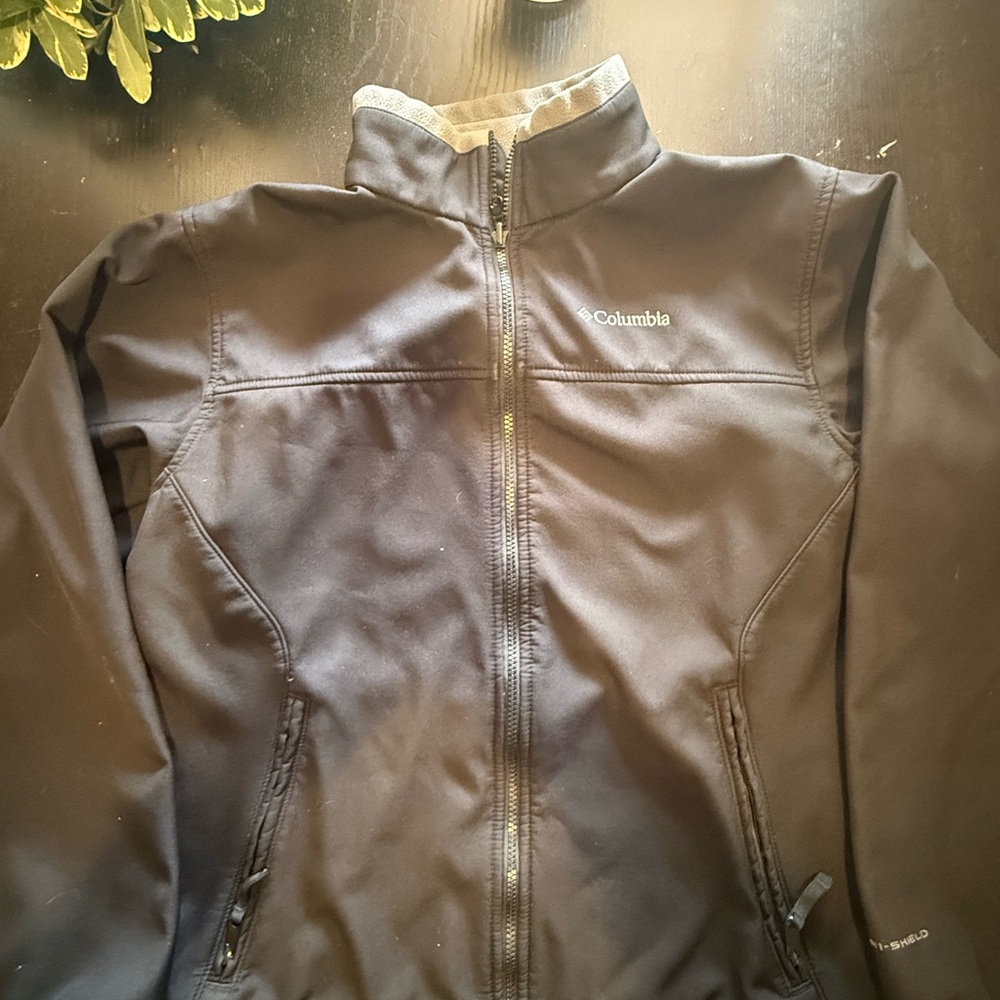 Columbia Black Softshell Jacket